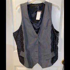 NWT Old Navy grey vest
